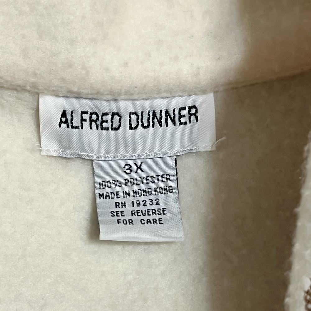 Alfred Dunner embroidered fleece jacket - Picture 8 of 14